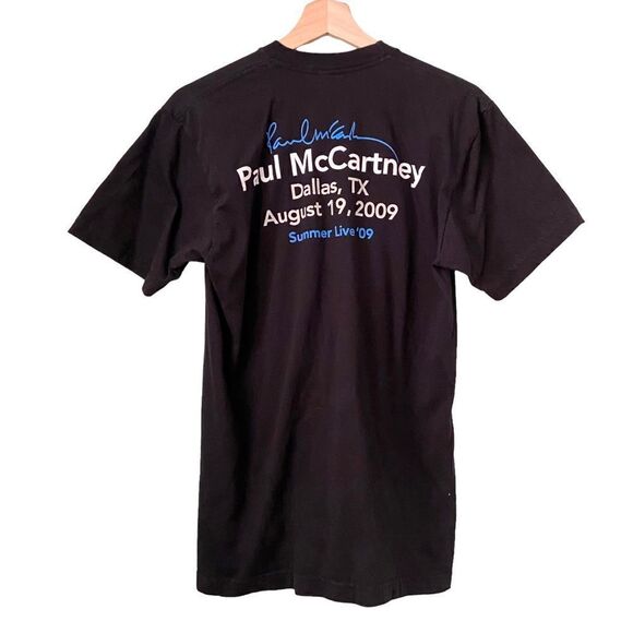 Paul McCartney Summer Live '09 Crewneck Tee in Size Medium - Picture 2 of 7